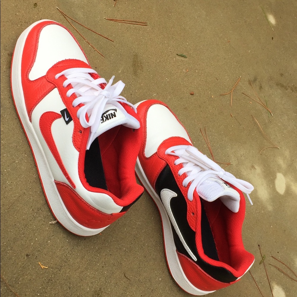 Nike reds,blacks,white